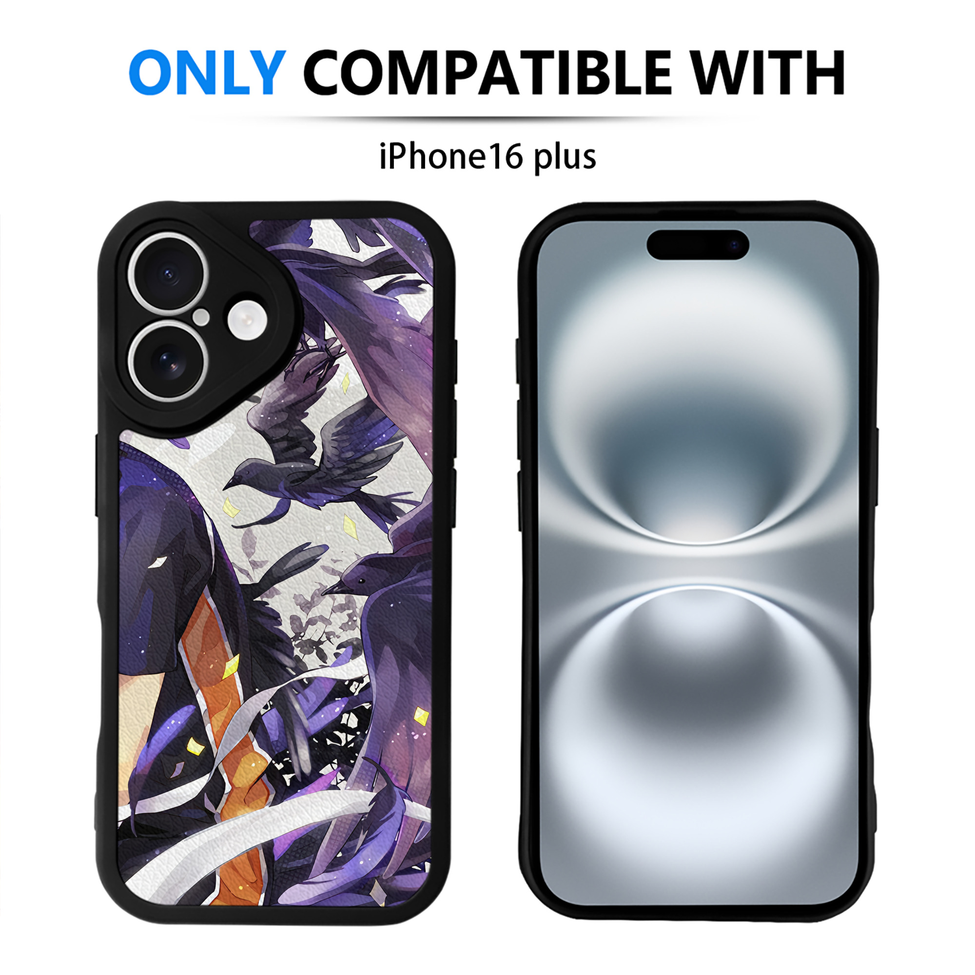 （画像用） ハイキュー!! Haikyu!! 【iPhone 16シリーズ対応】シリコンスマホケース（レザー調） 材質：シリコン